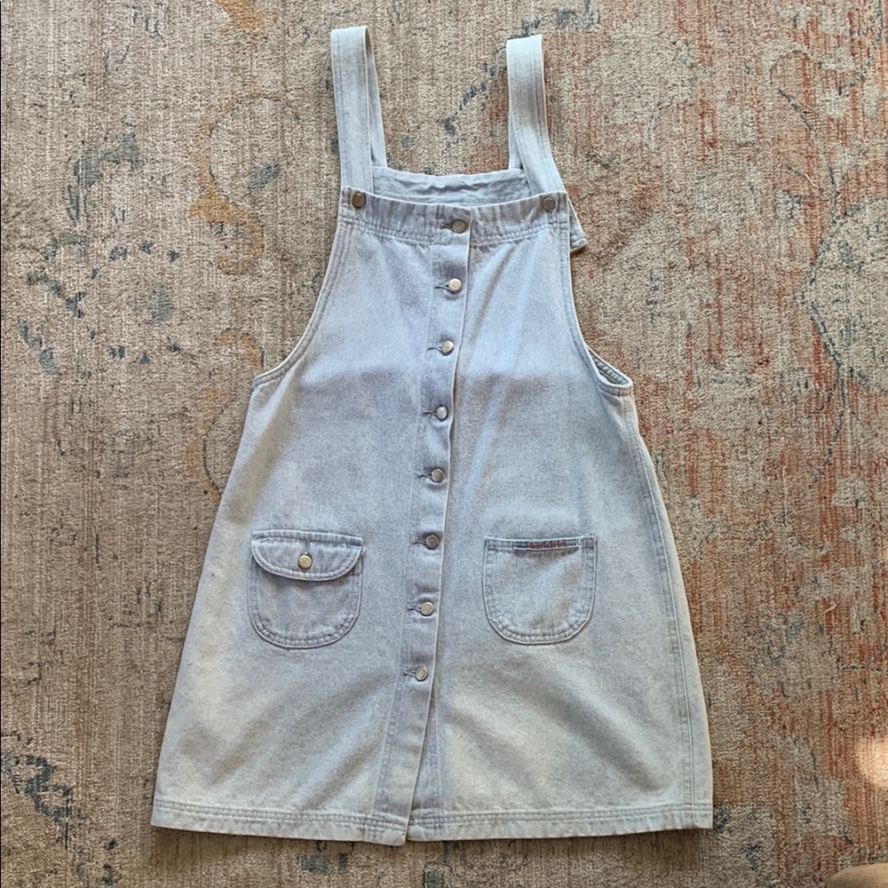 Women’s Denim Overall Dress